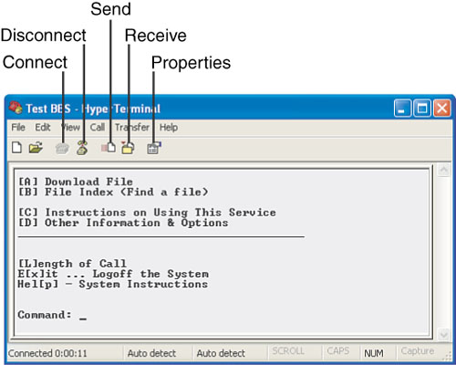 hyperterm windows xp