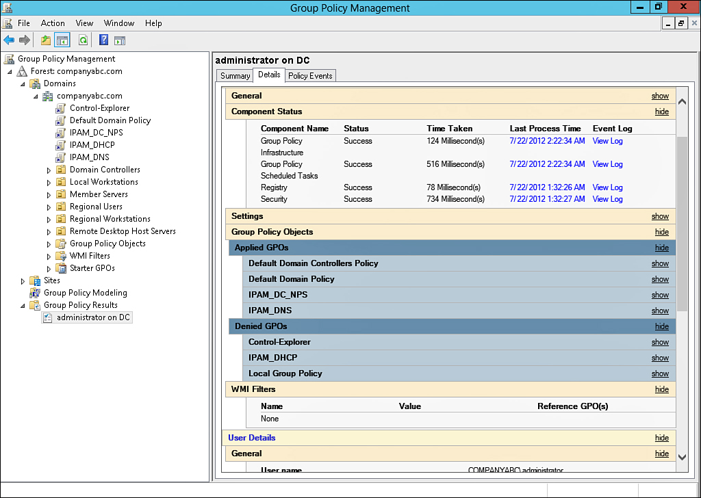 Group Policies Management 10